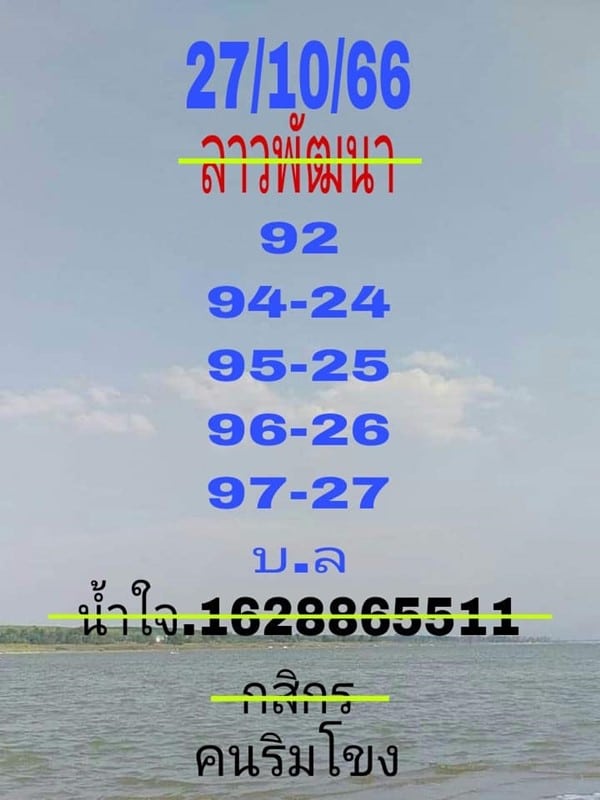 แนวทางหวยลาววันนี้ เลขเด็ดหวยลาว