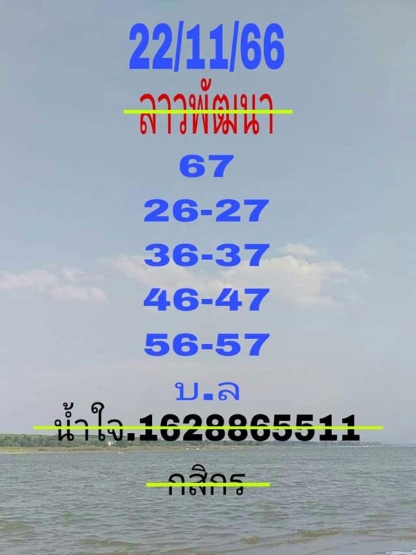 แนวทางหวยลาววันนี้ เลขเด็ดหวยลาว