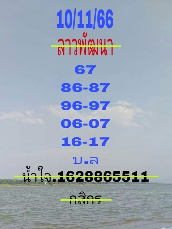 แนวทางหวยลาววันนี้ เลขเด็ดหวยลาว