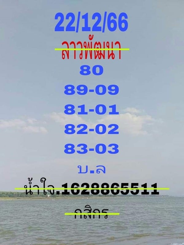 แนวทางหวยลาววันนี้ เลขเด็ดหวยลาว