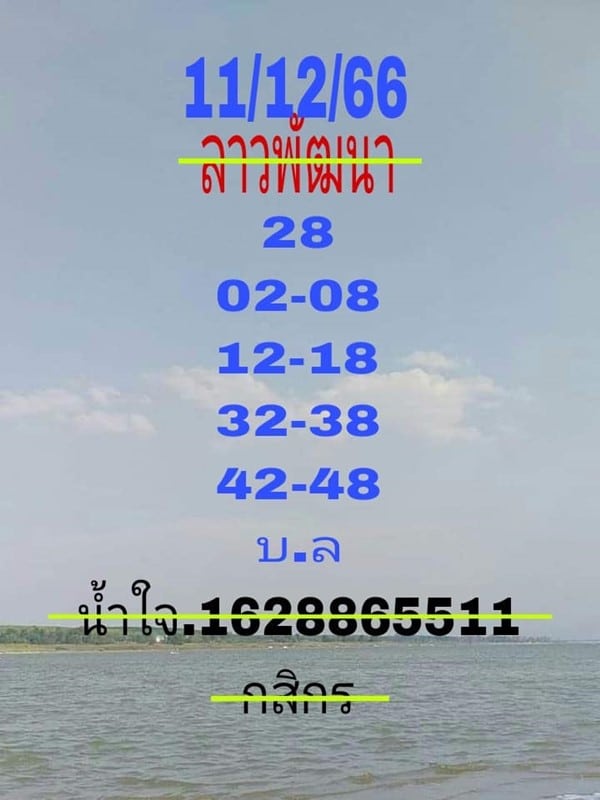 แนวทางหวยลาววันนี้ เลขเด็ดหวยลาว