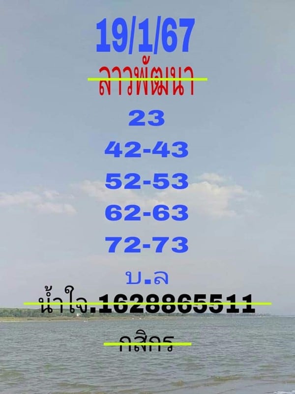 แนวทางหวยลาววันนี้ เลขเด็ดหวยลาว