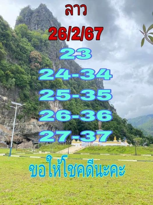 แนวทางหวยลาววันนี้ เลขเด็ดหวยลาว