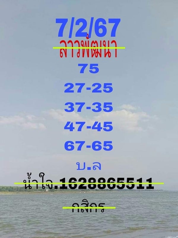 แนวทางหวยลาววันนี้ เลขเด็ดหวยลาว