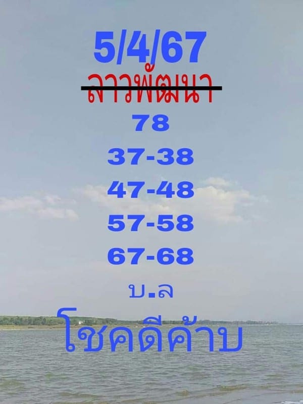 แนวทางหวยลาววันนี้ เลขเด็ดหวยลาว