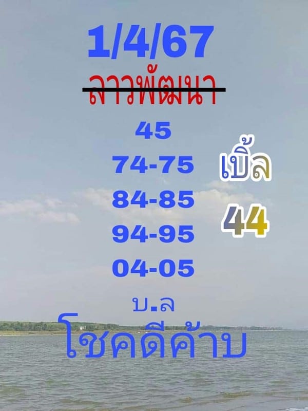 แนวทางหวยลาววันนี้ เลขเด็ดหวยลาว